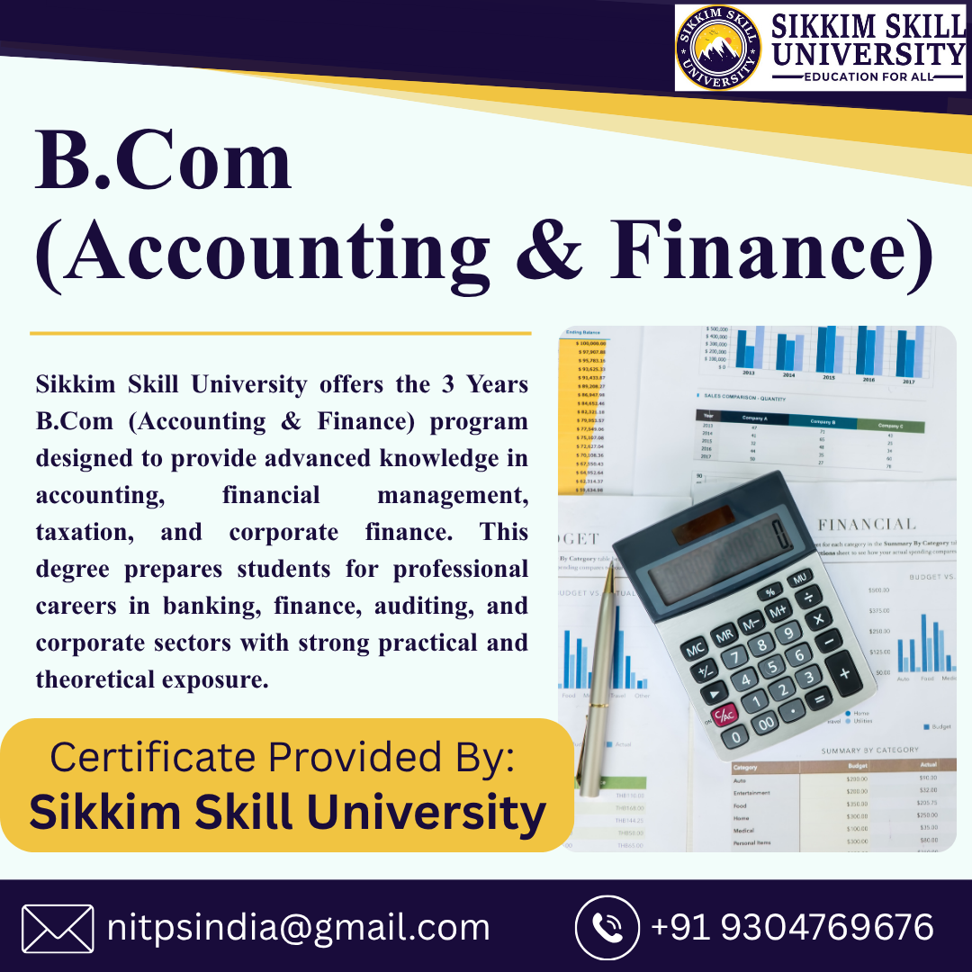 B.com (Accounting & Finance)