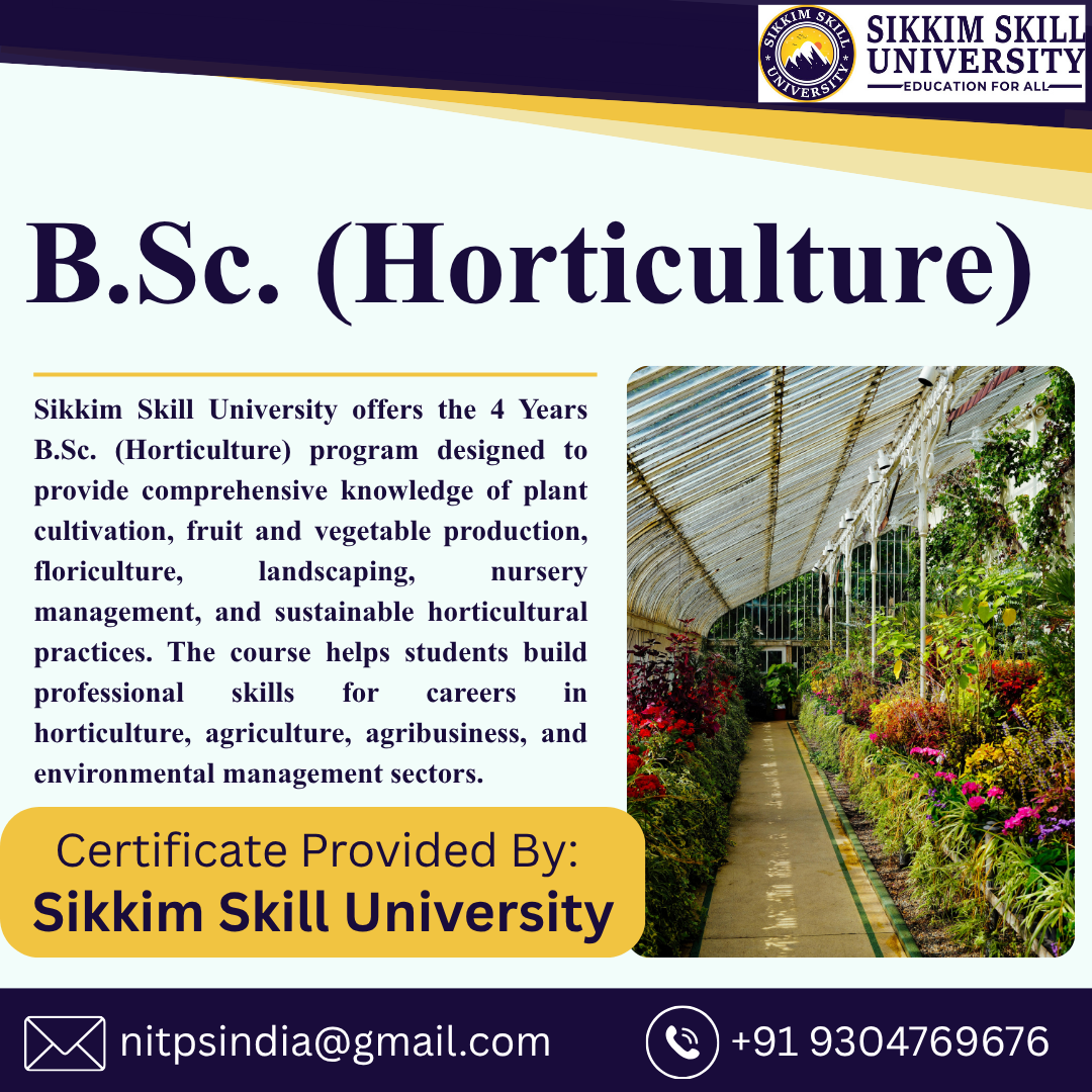 B.sc. (Horticulture)