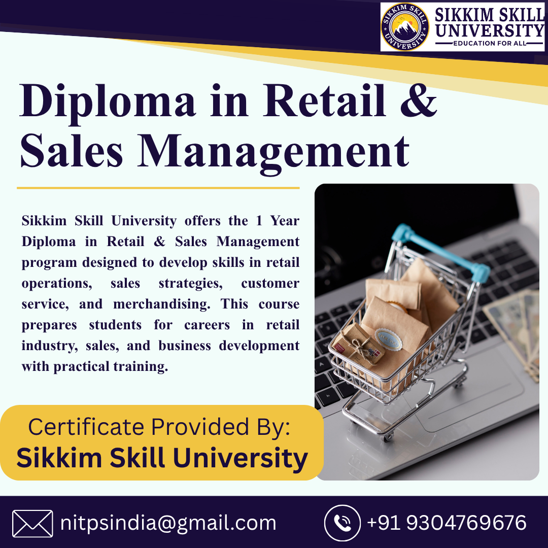 Diploma In Retail & Sales Management