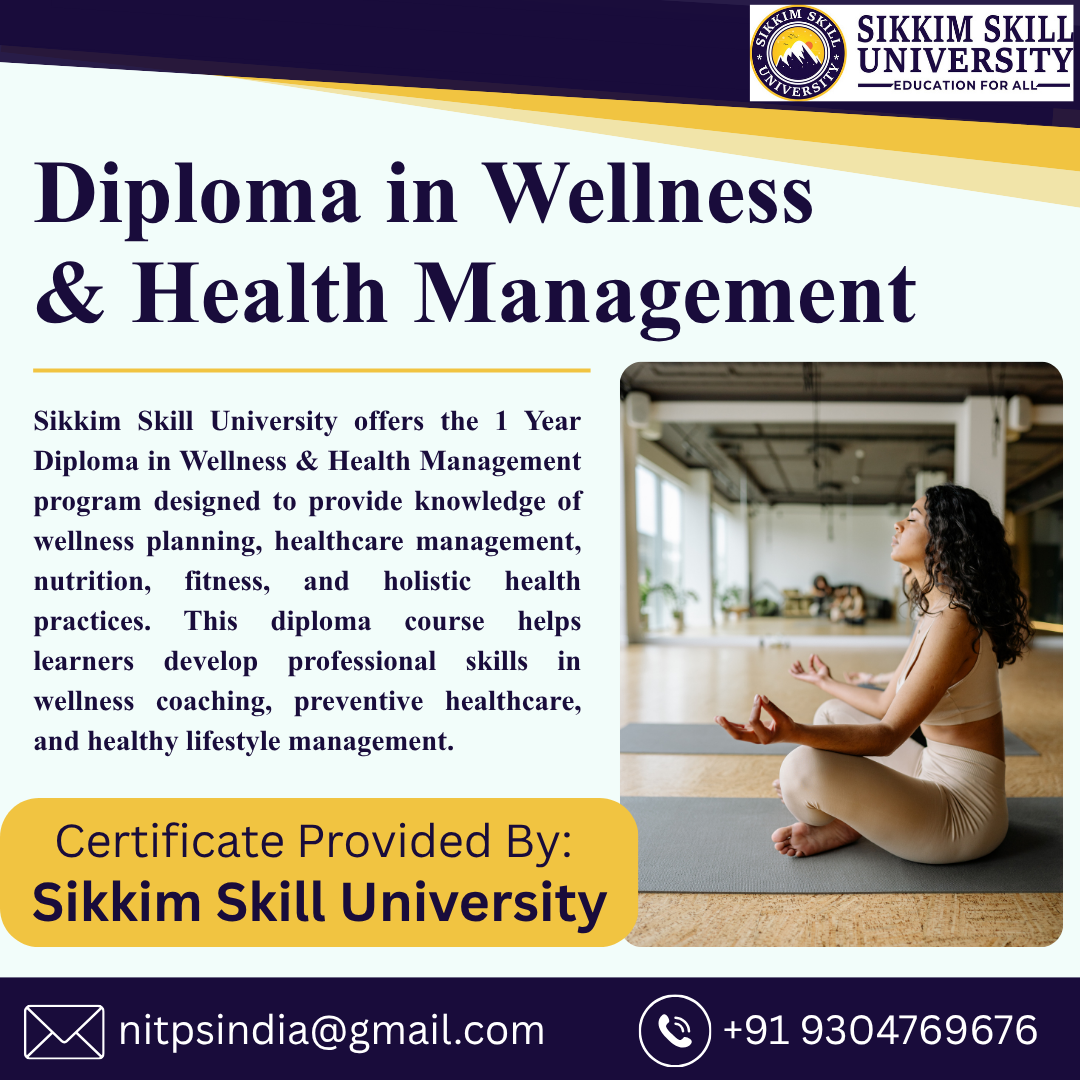 Diploma In Wellness & Health Management