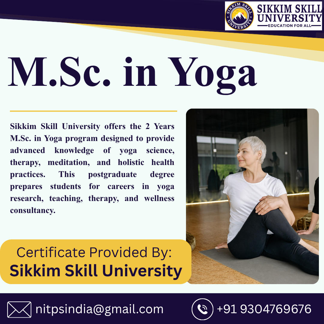 M.sc. In Yoga