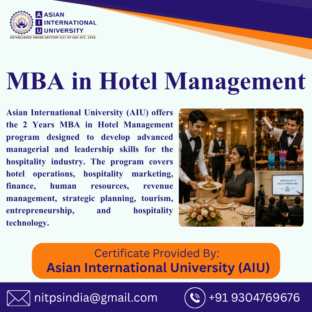 Mba In Hotel Management