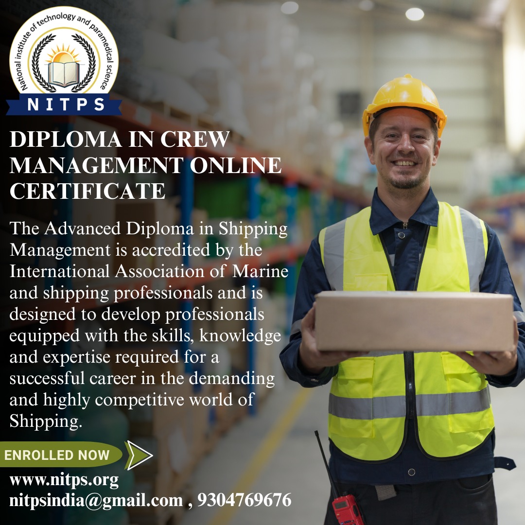 Diploma in crew management
