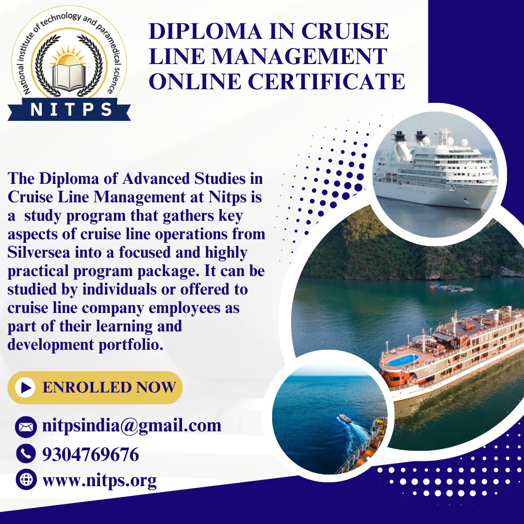 Diploma in cruise line management