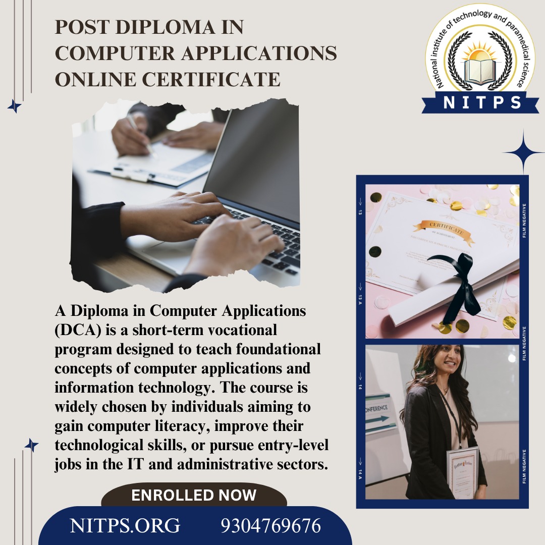 Post diploma in computer applications