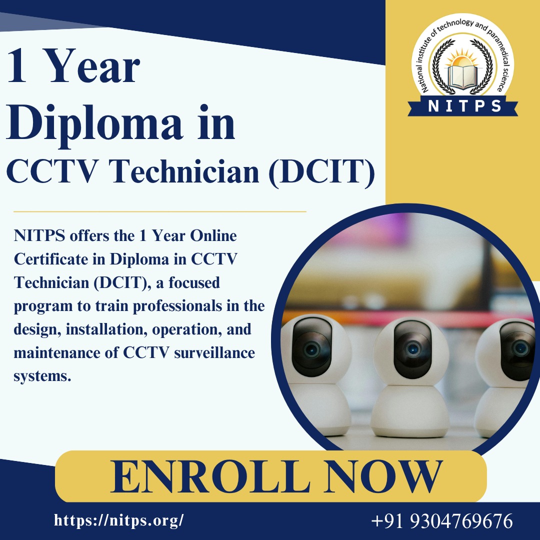 Diploma in CCTV Technician (DCIT)