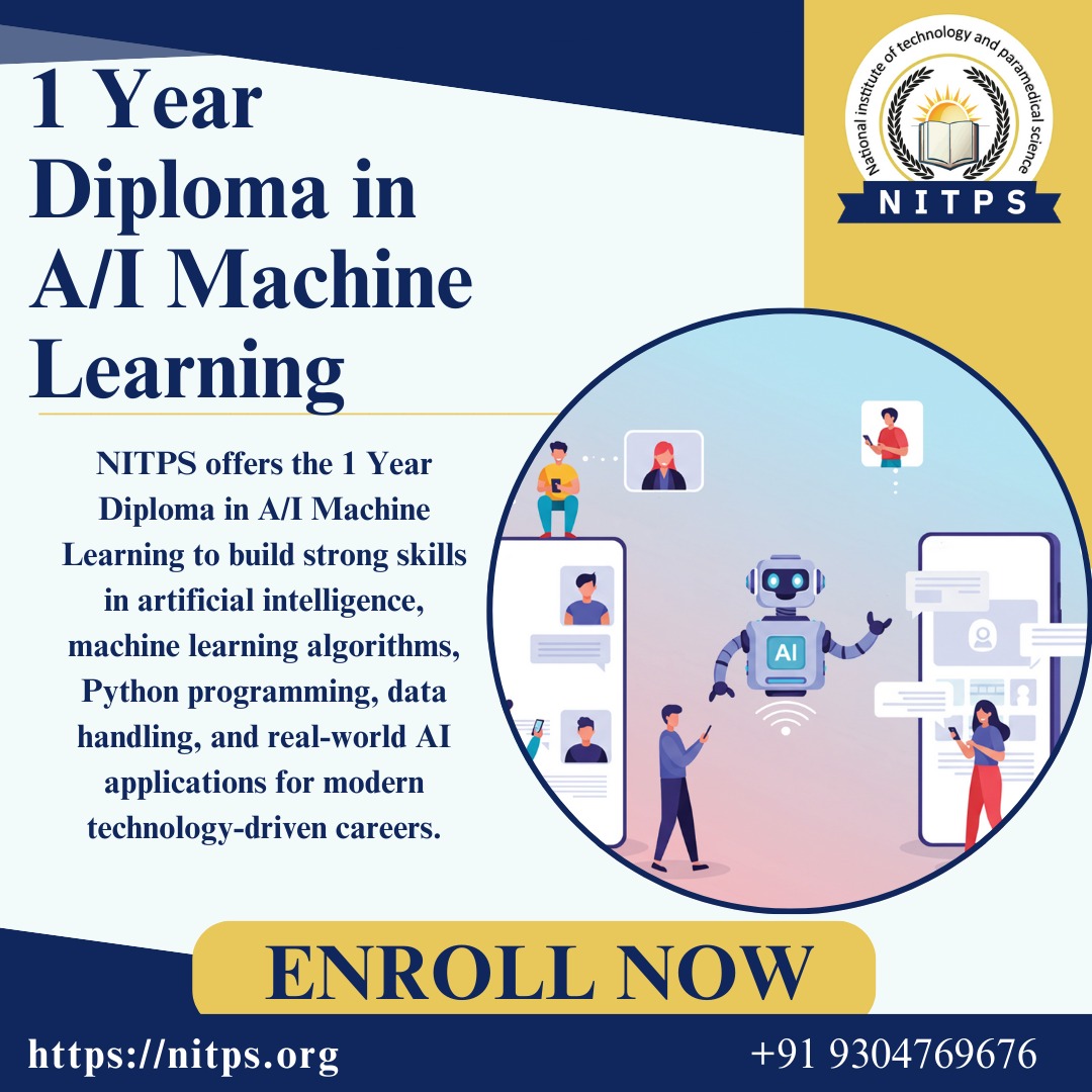 Diploma in A/I Machine Learning