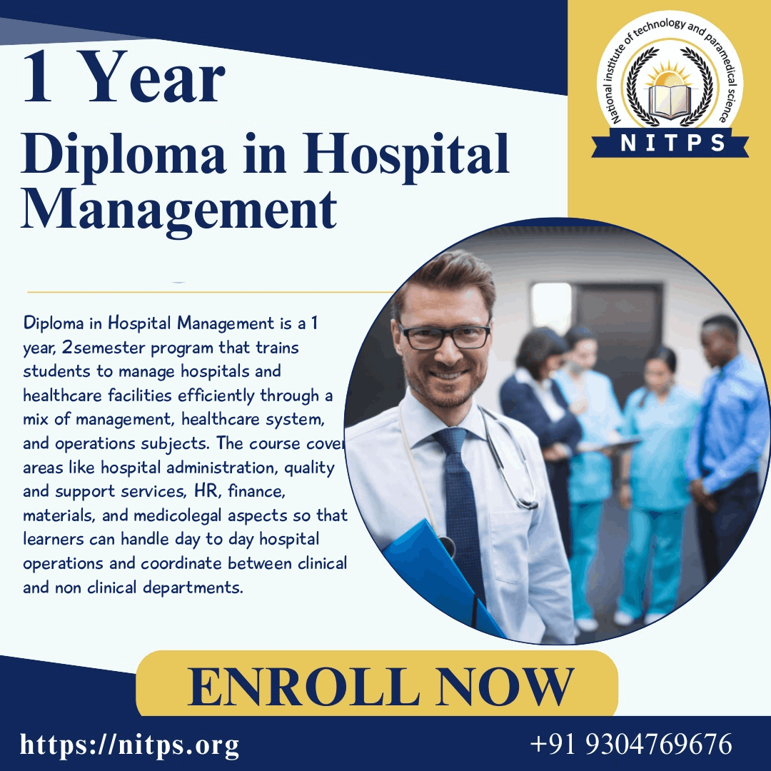 Diploma In Hospital Management